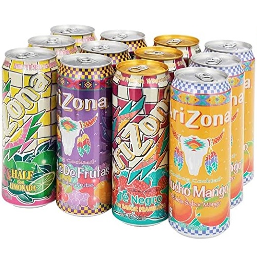 Te arizona 680 ml / 24 latas en más de  50 cajas